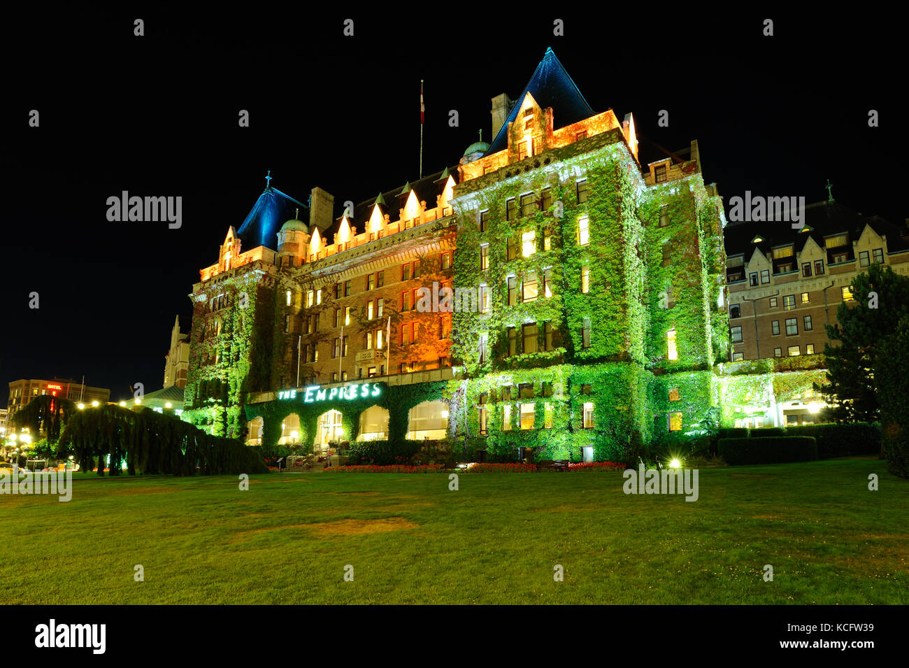 Empress Hotel, Victoria, BC, Canada Stock Photo Alamy
