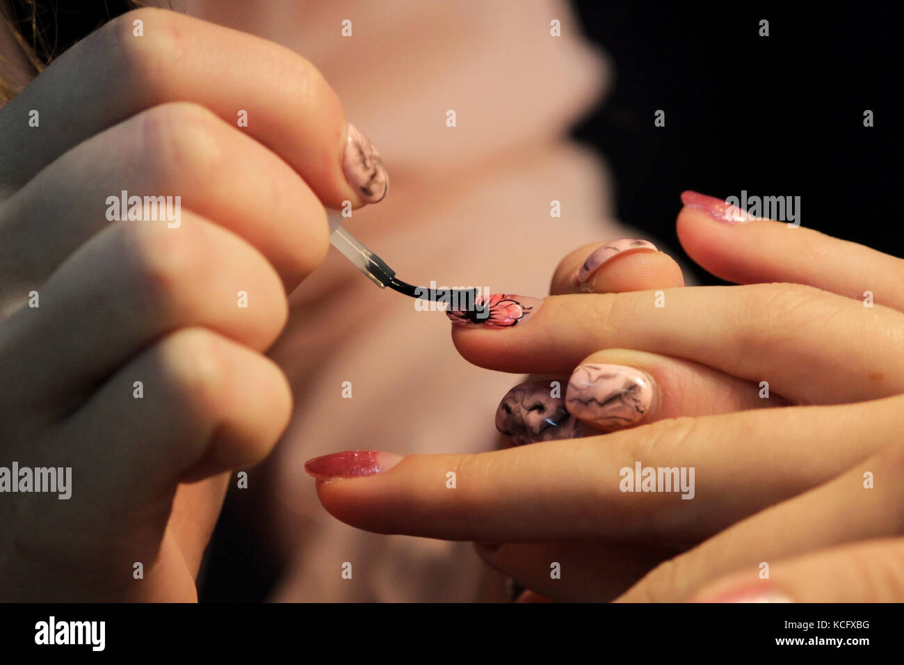 Shellac application hi-res stock photography and images - Alamy