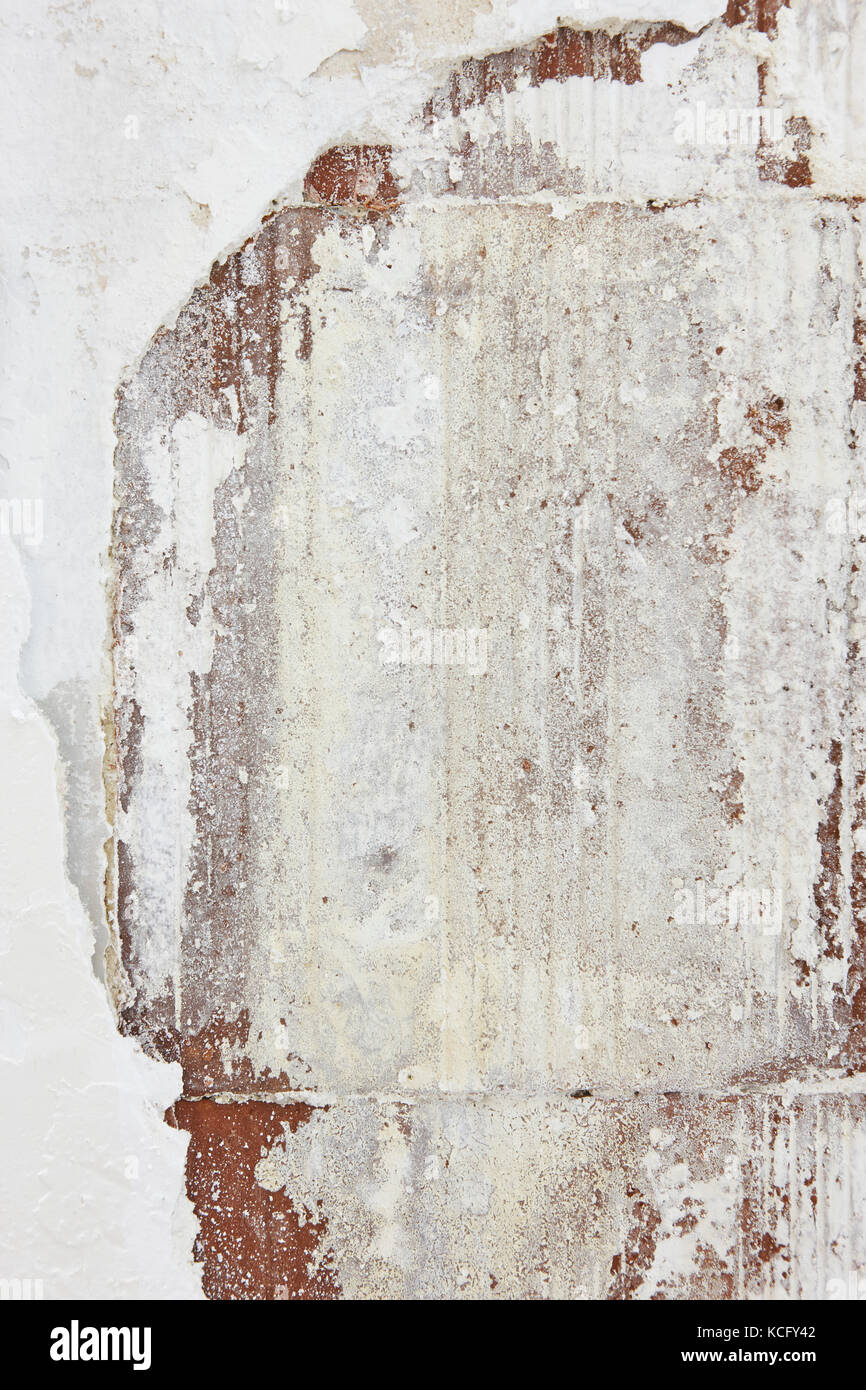 Humidity blob on damaged wall. Home brickworks. Detail Stock Photo - Alamy