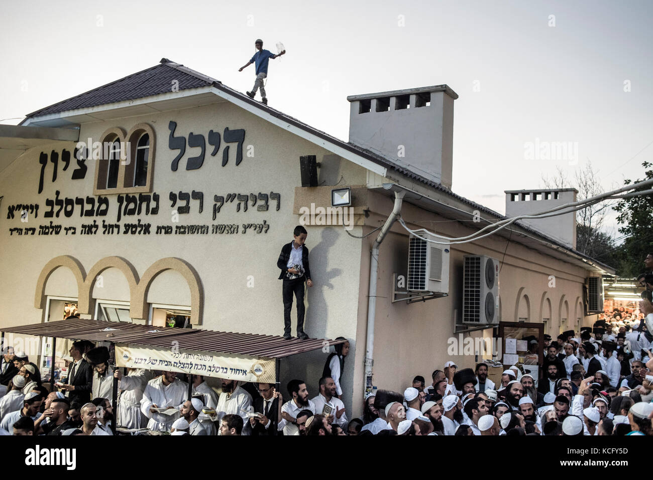 Jewish New Year In Uman, Ukraine. Every Year, Thousands Of Orthodox ...