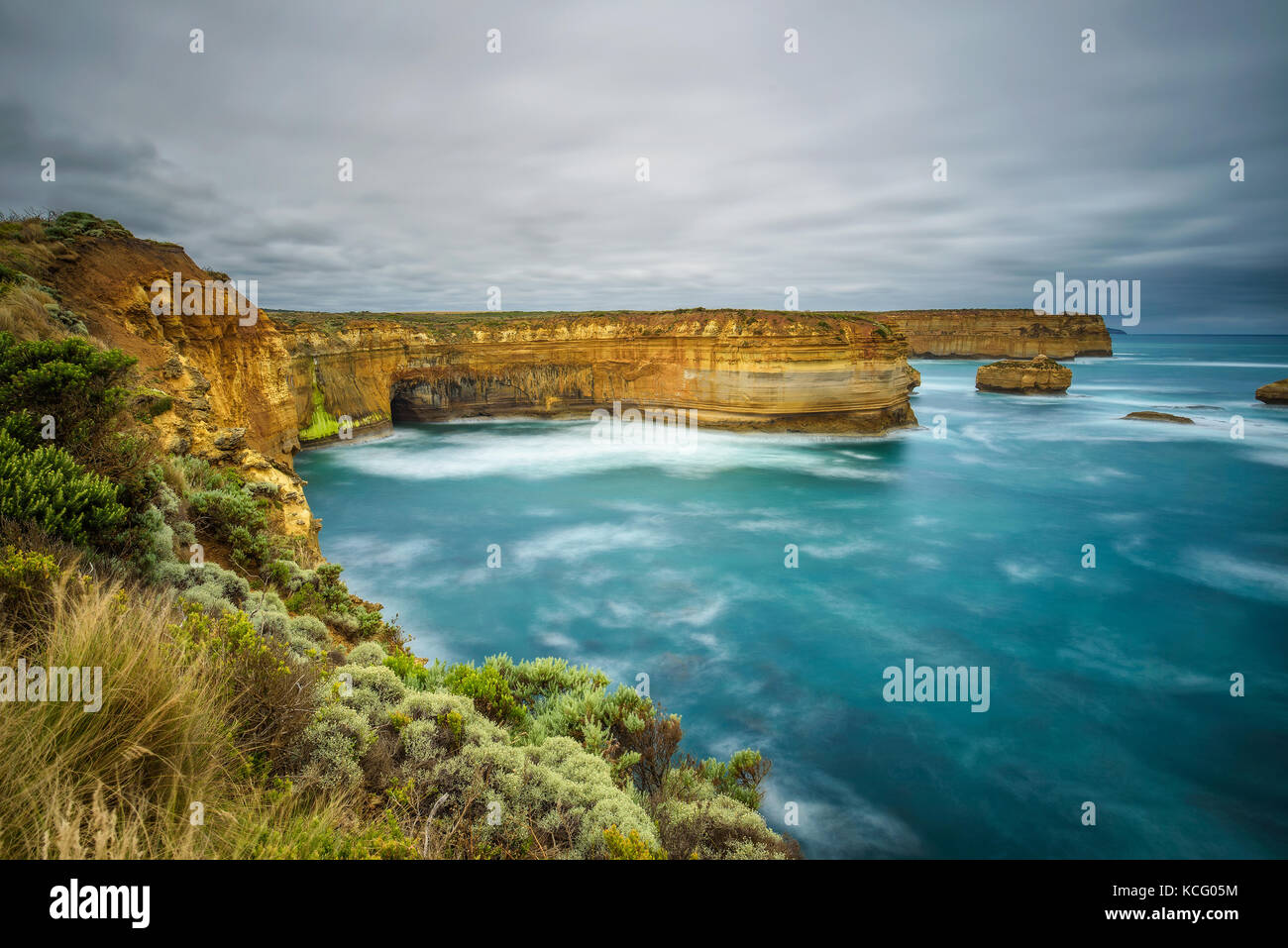 Loch Ard Gorge in Victoria, Australia, near Port Campbell Stock Photo