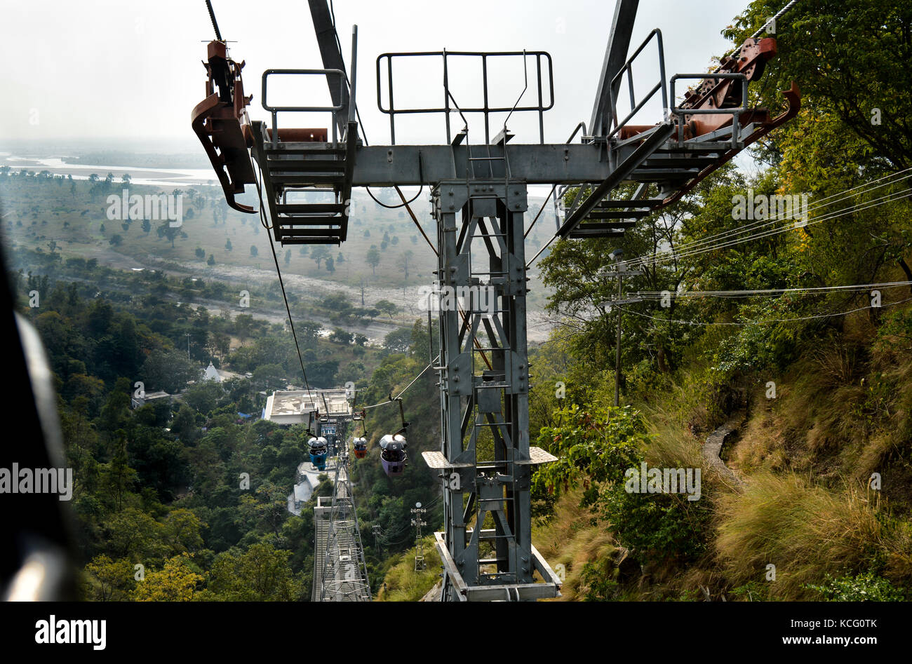 Ropeway in Haridwar, Uttarkhand Stock Photo - Alamy