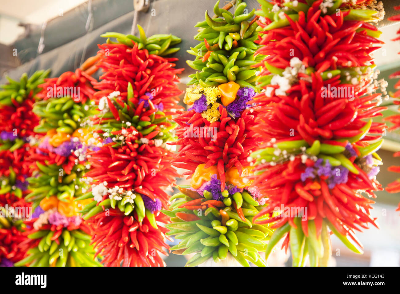 Fresh vegetables & fruit produce for sale at the Public Market Center