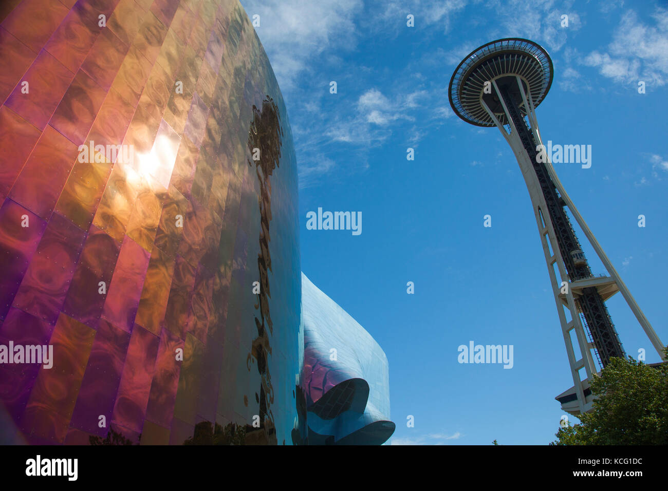 Emp Museum Next Door To The Space Needle In Seattle Washington