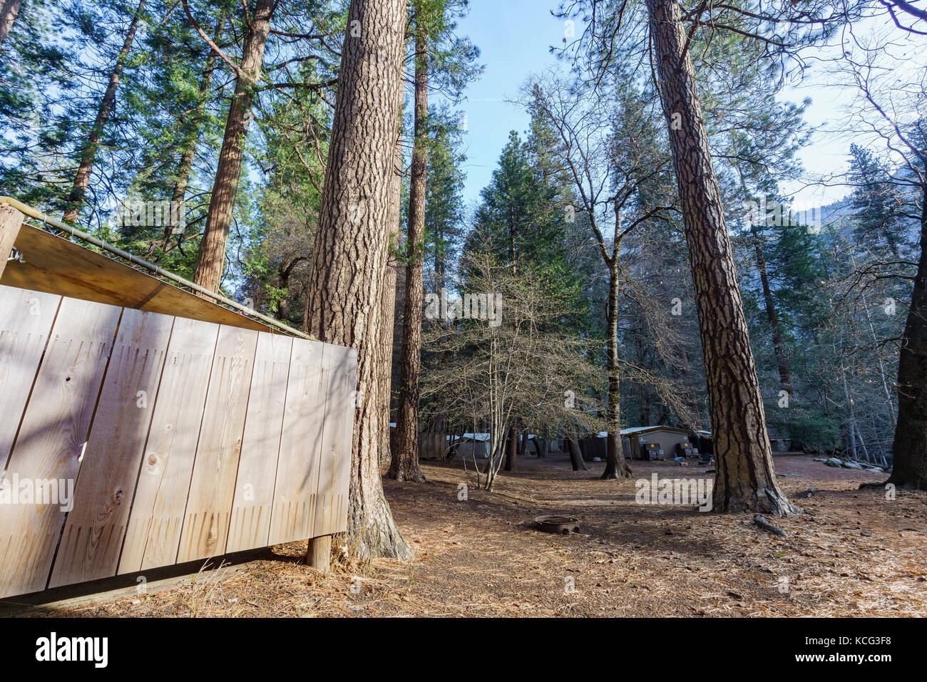 Housekeeping Camp in the Famouse Yosemite National Park Stock Photo Alamy