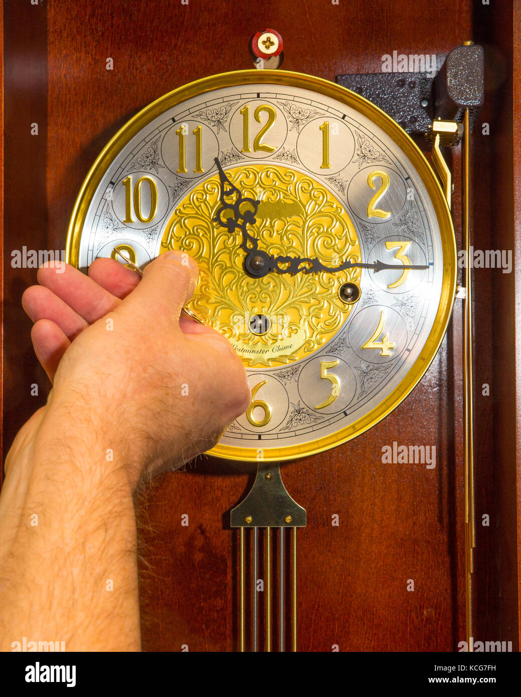 Vintage Grandfather Clock High Resolution Stock Photography and Images