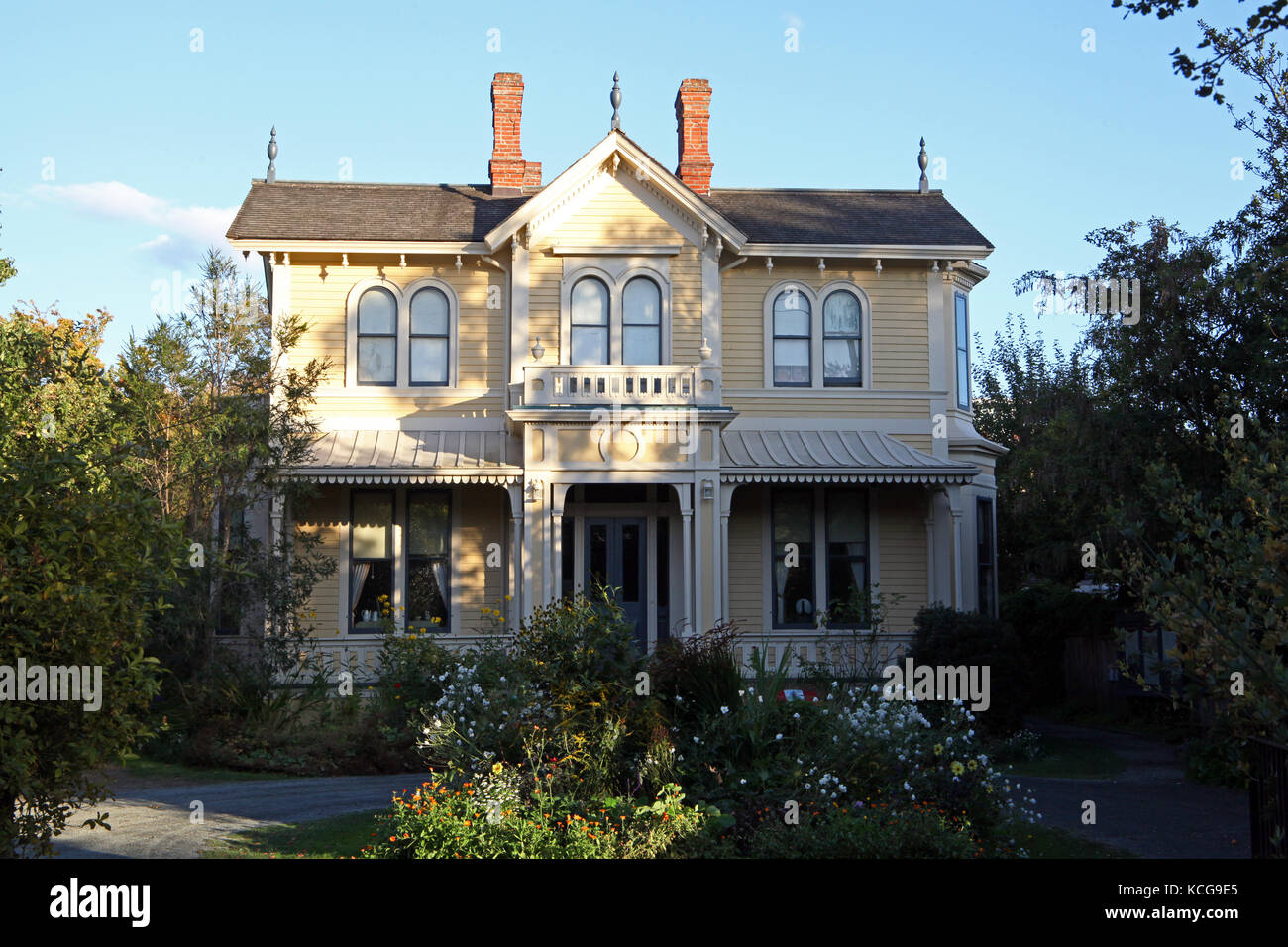 a heritage house formerly owned by Emily Carr in Victoria BC, Canada Stock Photo