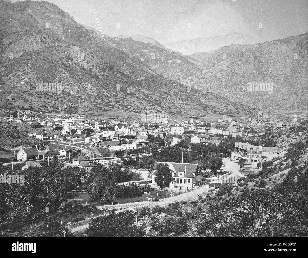 Manitou historical Black and White Stock Photos & Images Alamy