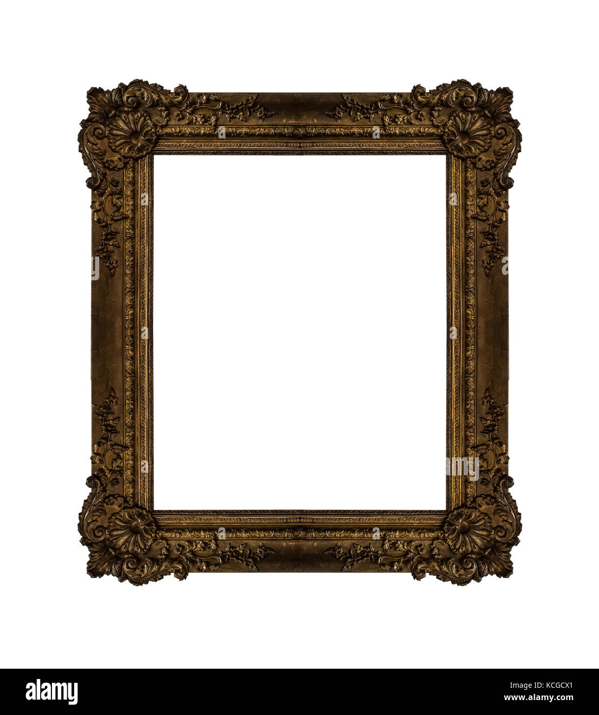 Old picture frame. Stock Photo