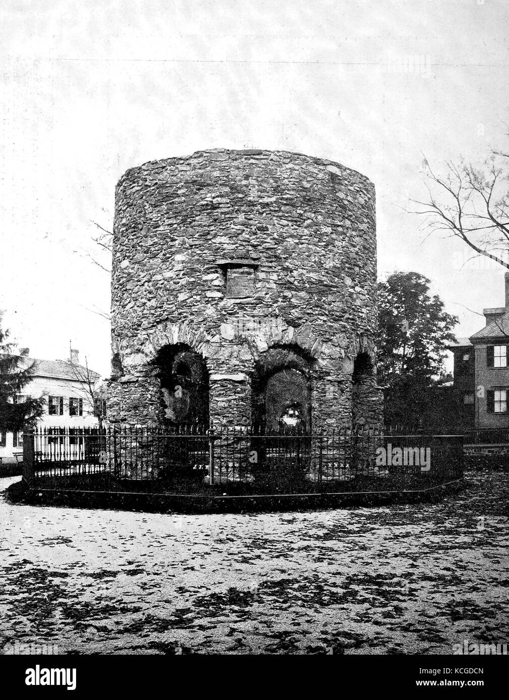 United States of America, the Newport Tower, Newport, Touro Tower