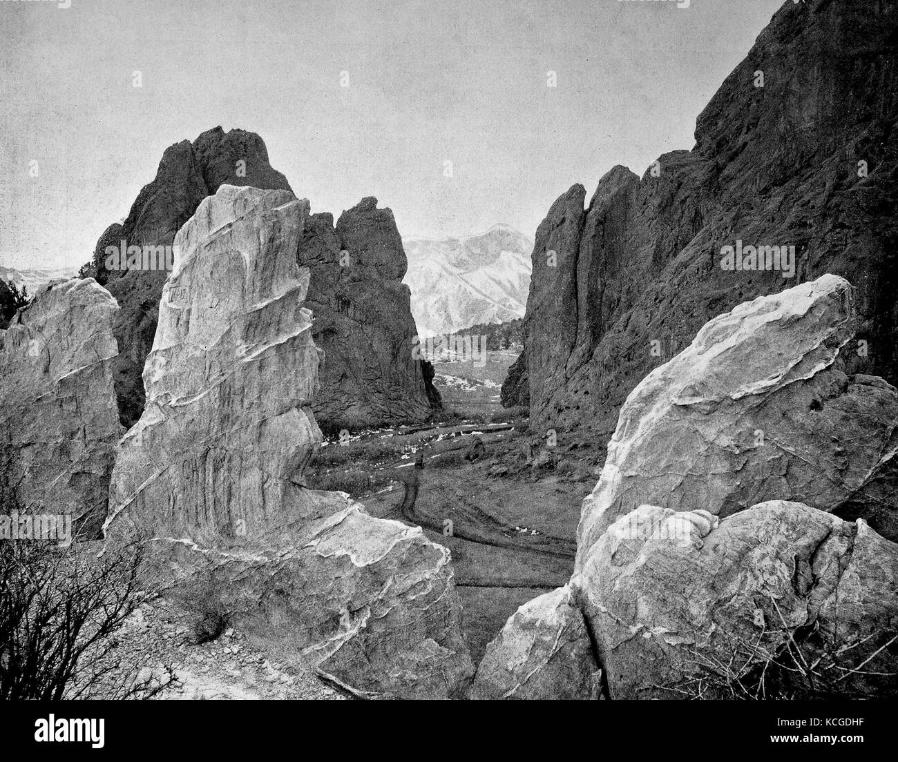 United States of America, landscape at Utah Pass, the Garden of the