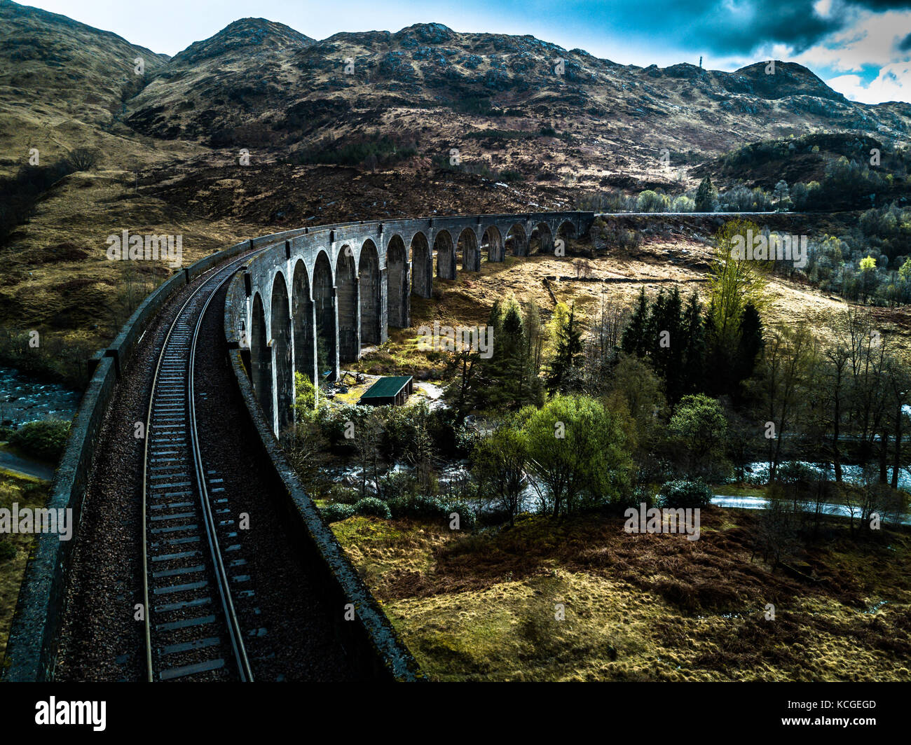 Glenfinnan viaduct, Scotland Stock Photo - Alamy
