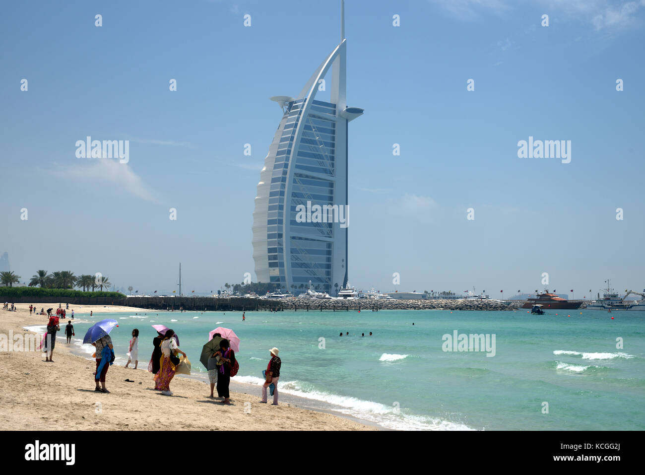 Burj al arab is a luxury hotel located in dubai hires stock