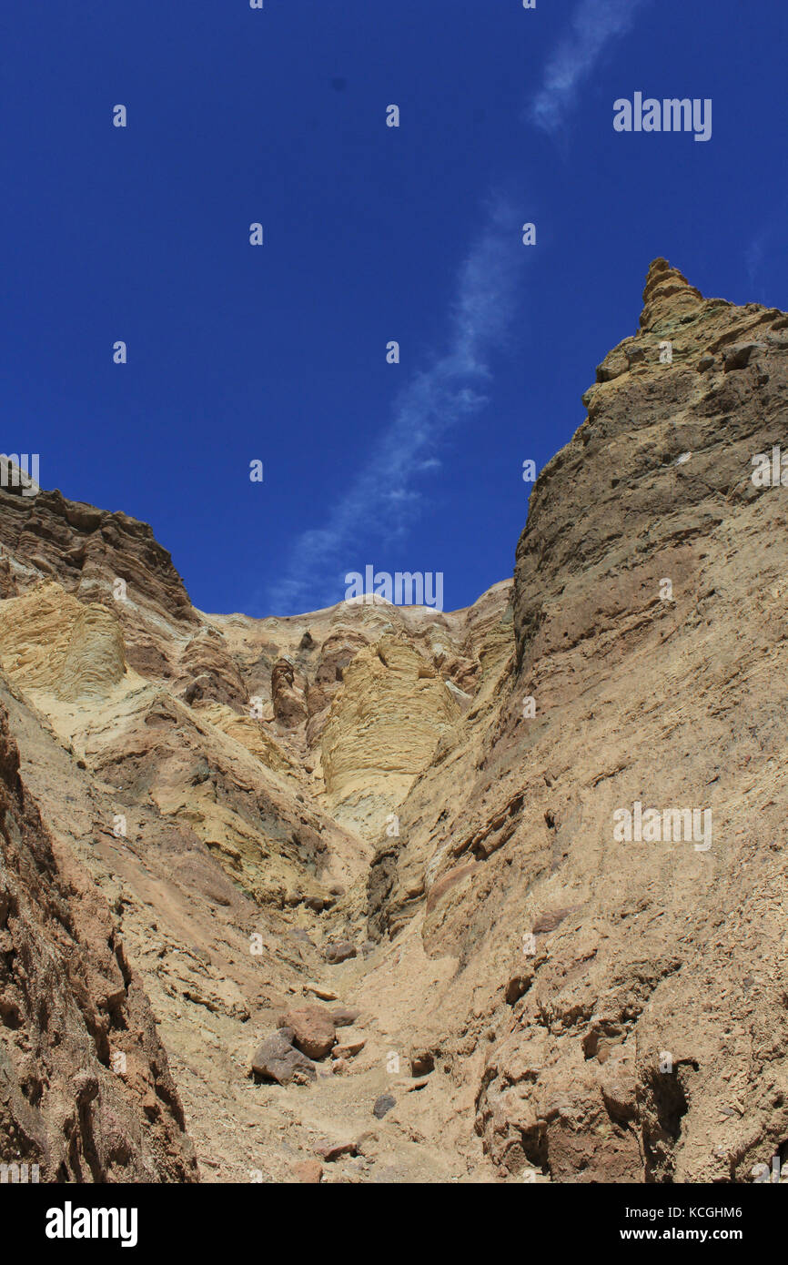 golden canyon death valley california Stock Photo - Alamy