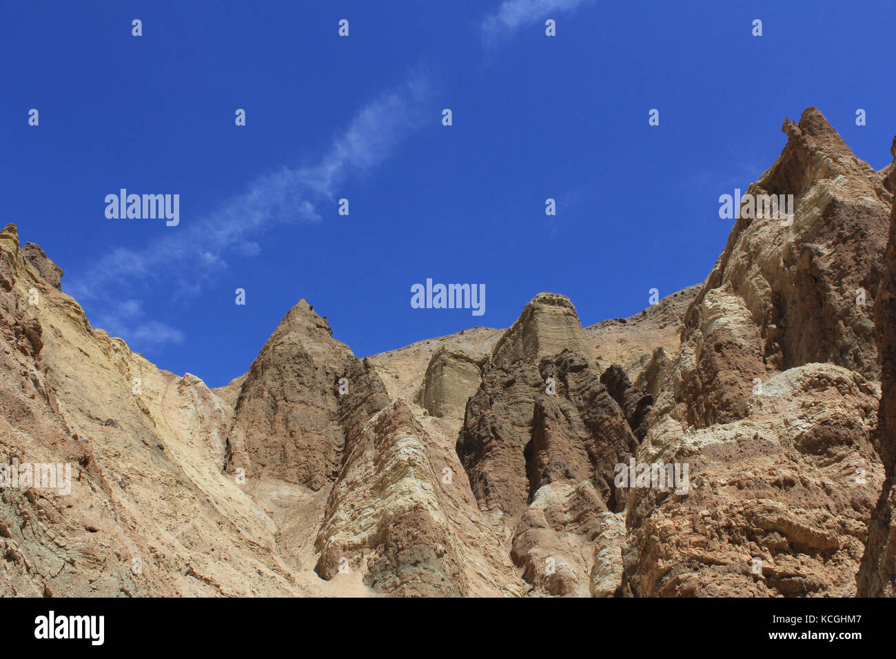 golden canyon death valley california Stock Photo - Alamy