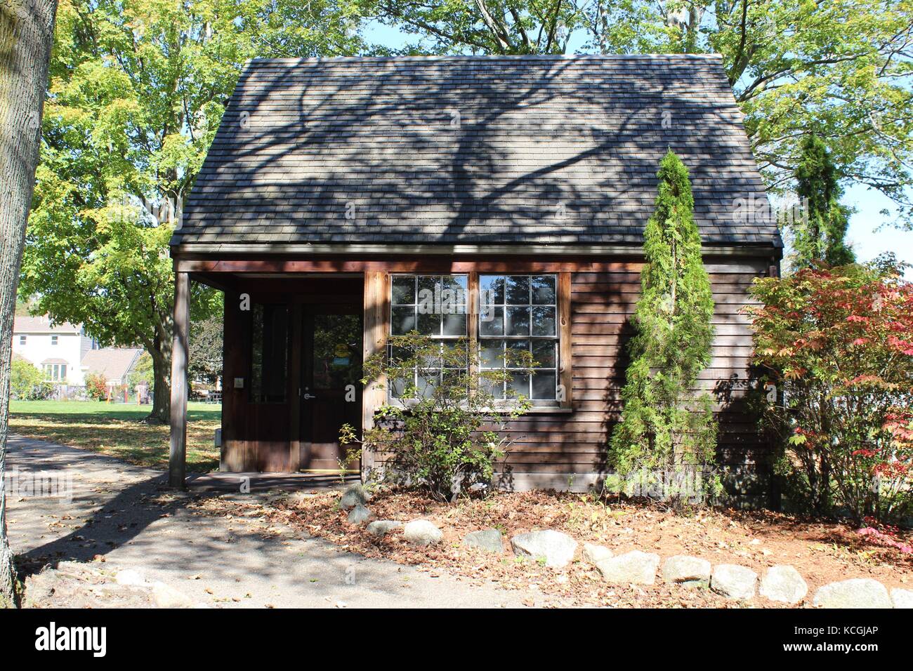 Cozy Cabin In The Woods Located In The North Atlantic New England