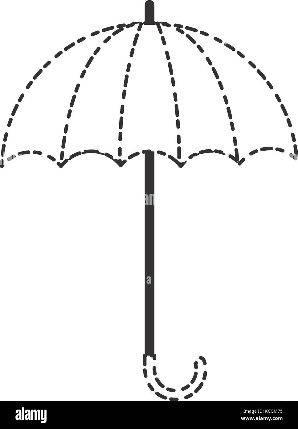 umbrella icon over white background vector illustration Stock Vector ...