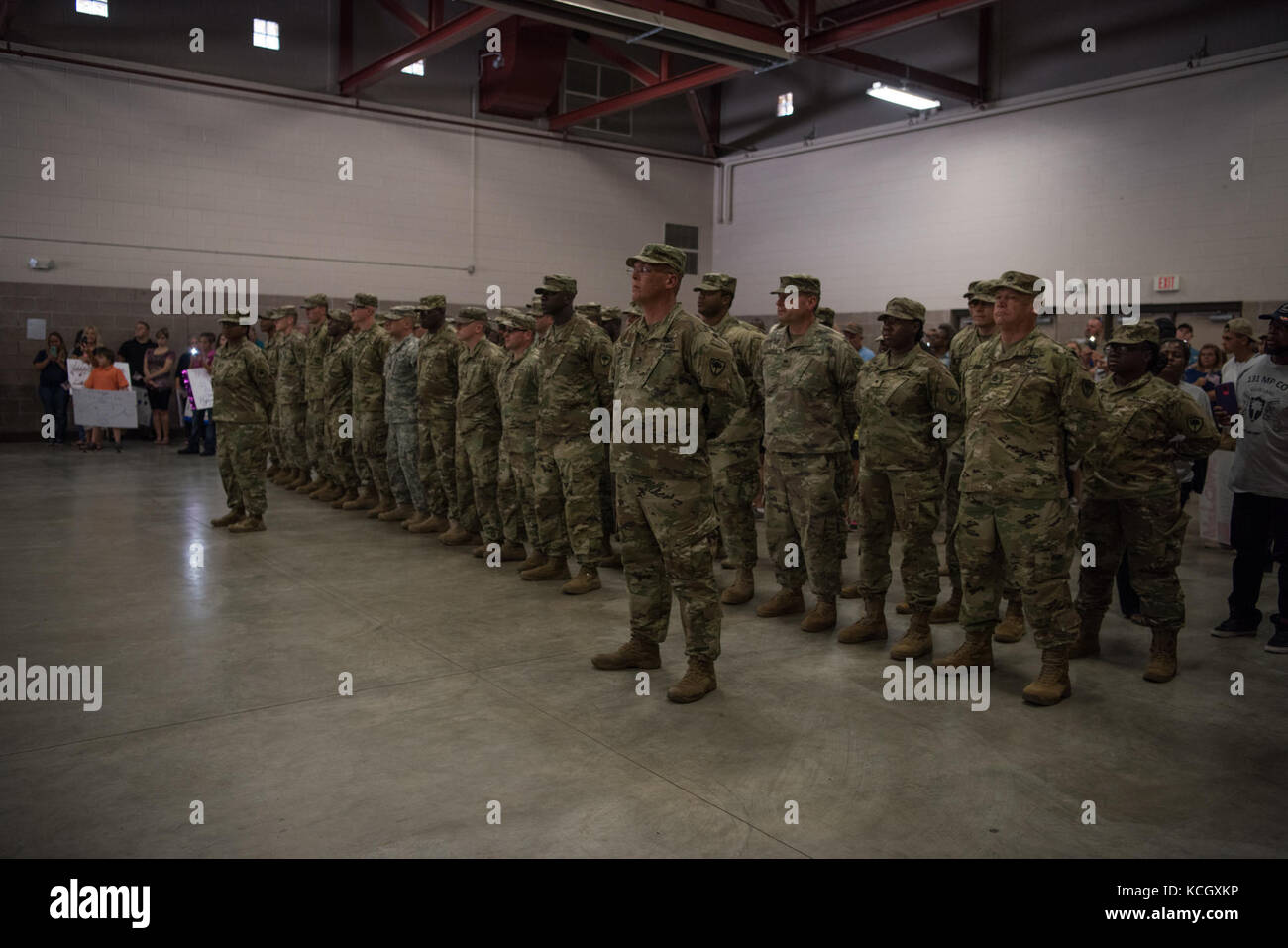 U.S. Army Soldiers with the 131st Military Police Company, South ...