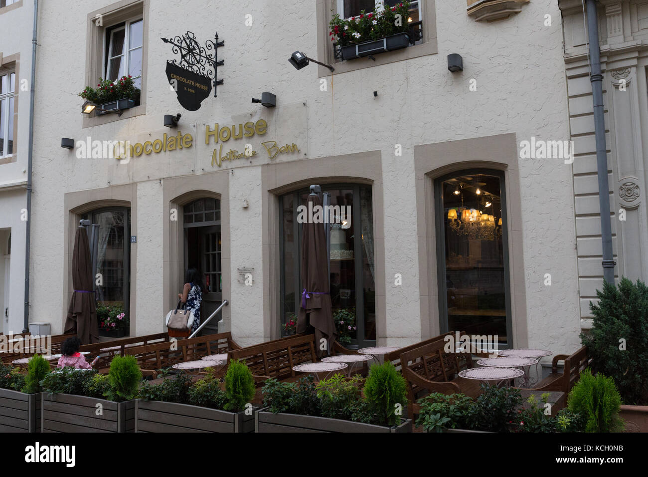 Chocolate House by Nathalie Bonn Luxembourg Stock Photo Alamy