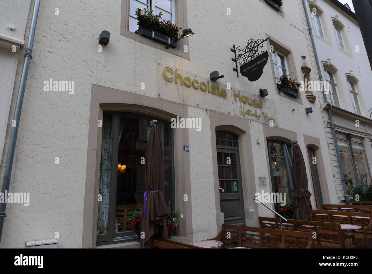 Chocolate House, Nathalie Bonn Stock Photo Alamy