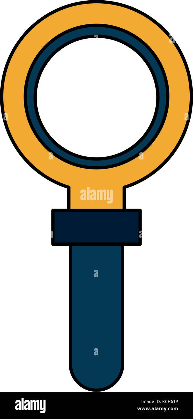 magnifying glass icon image Stock Vector Image & Art - Alamy