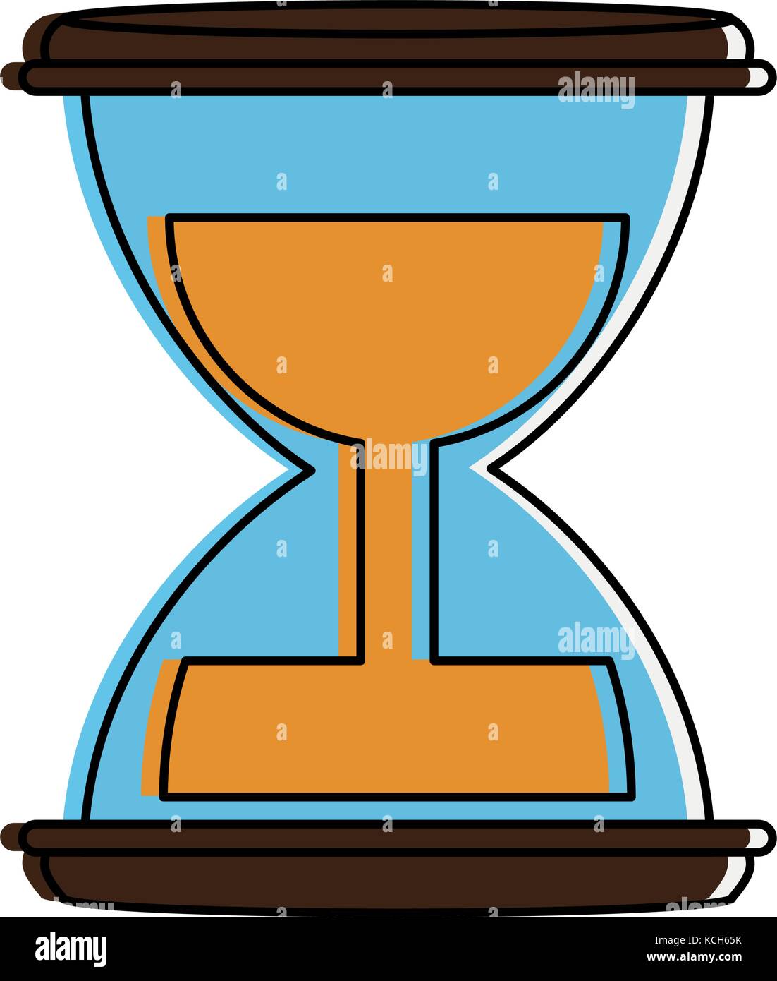 hourglass or sandglass icon image Stock Vector Image & Art - Alamy