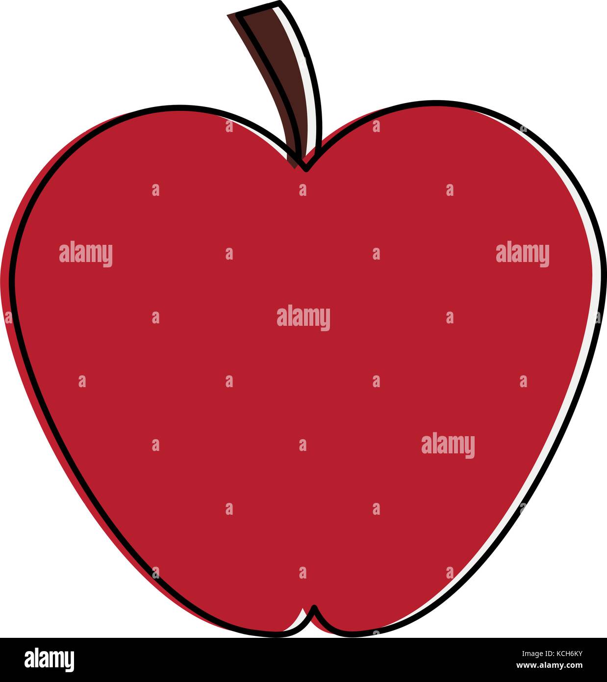 apple fruit icon image Stock Vector Image & Art - Alamy