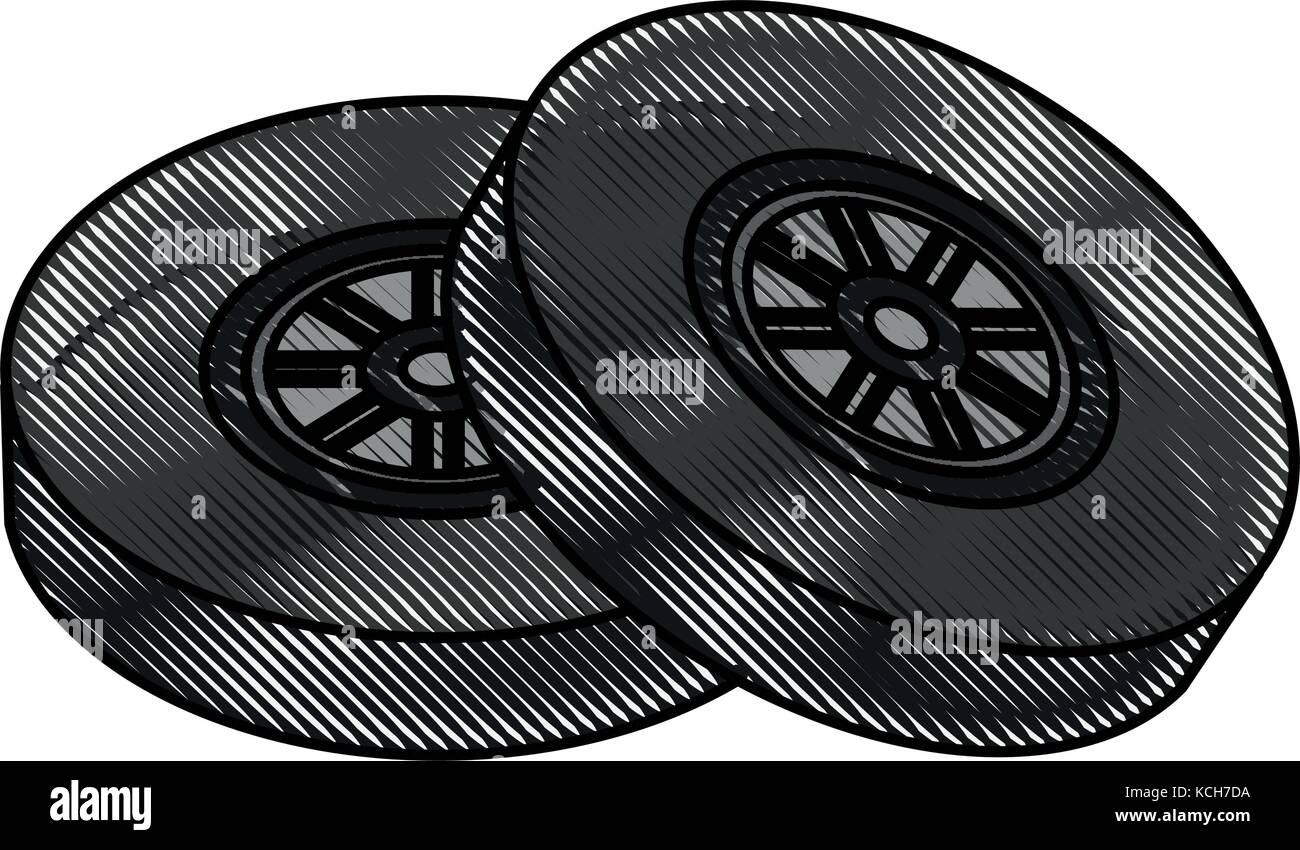 Car wheel tires Stock Vector Image & Art - Alamy