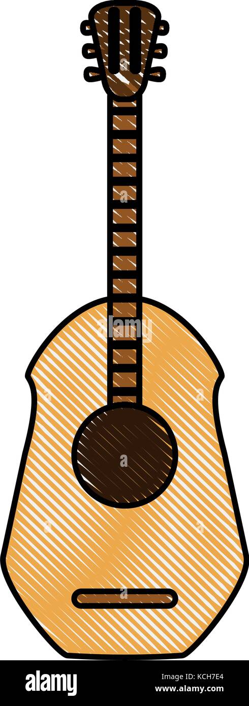 Guitar acoustic instrument Stock Vector Image & Art - Alamy