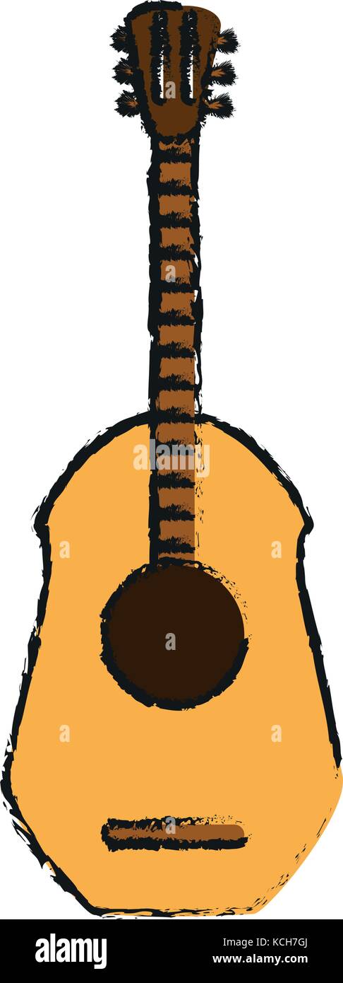 Guitar acoustic instrument Stock Vector Image & Art - Alamy