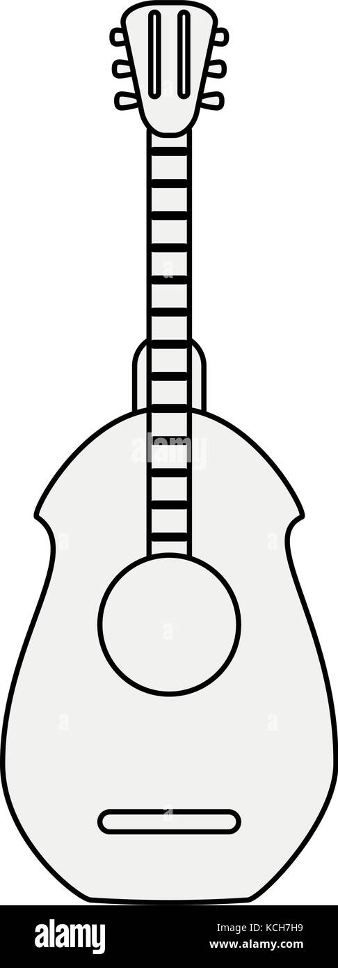 Guitar acoustic instrument Stock Vector Image & Art - Alamy
