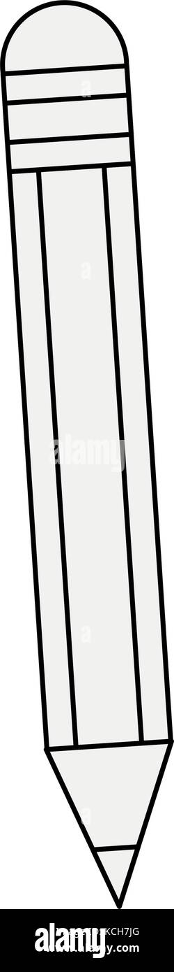 Pencil and ruler Stock Vector Image & Art - Alamy