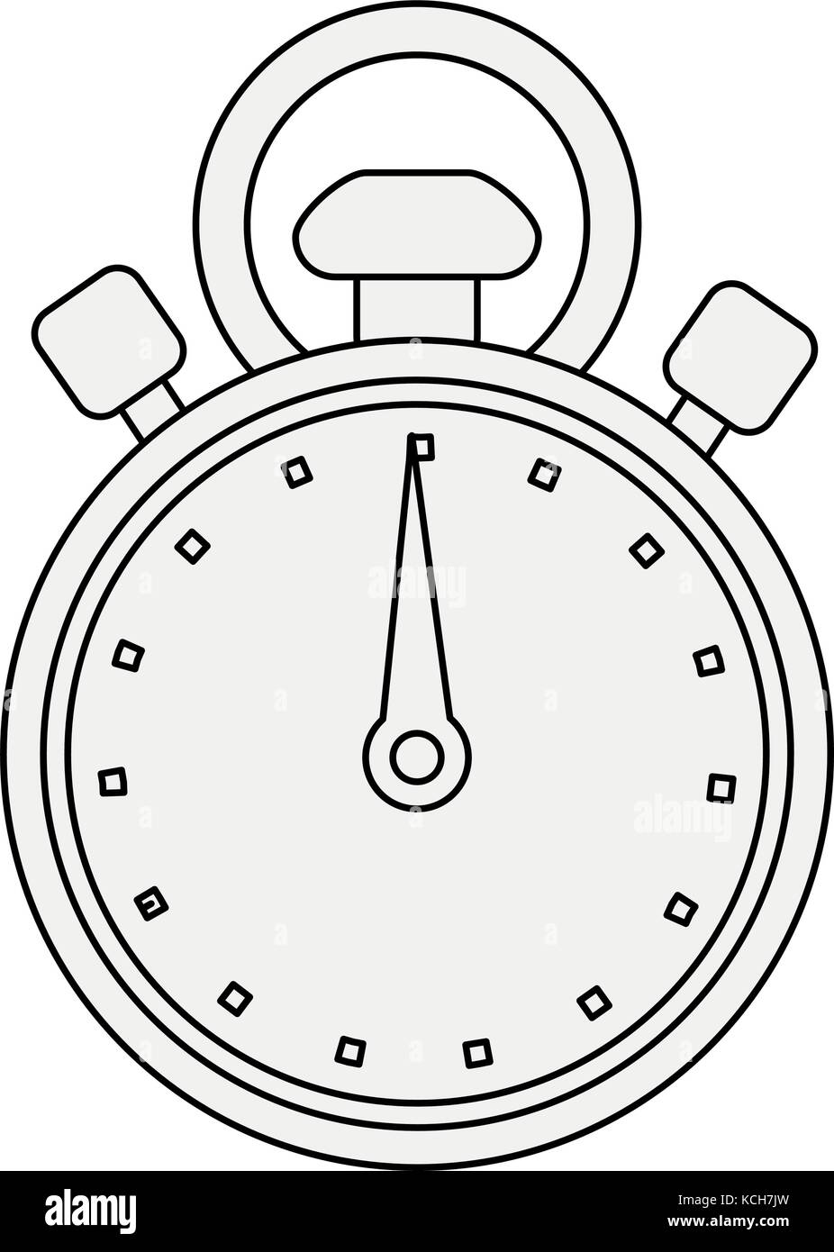 Timer chronometer symbol Stock Vector Image & Art - Alamy