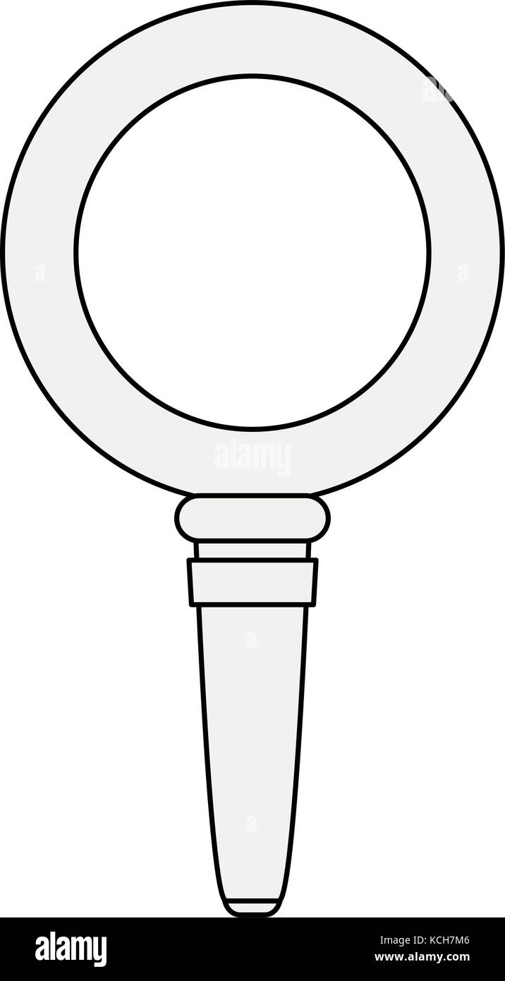 Magnifying glass symbol Stock Vector Image & Art Alamy