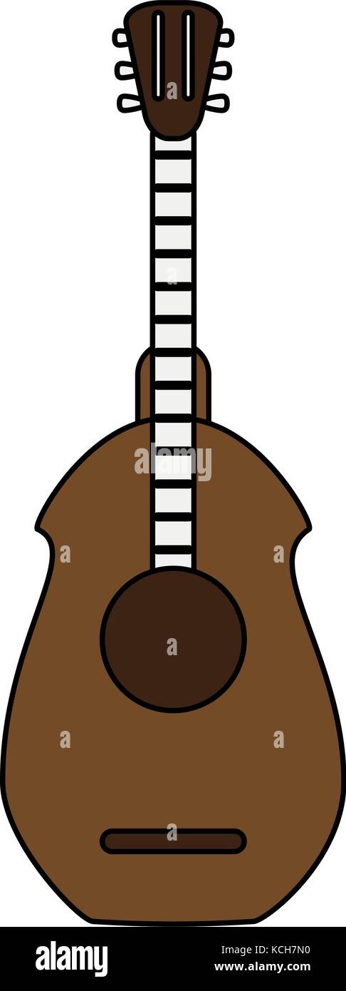 Guitar acoustic instrument Stock Vector Image & Art - Alamy