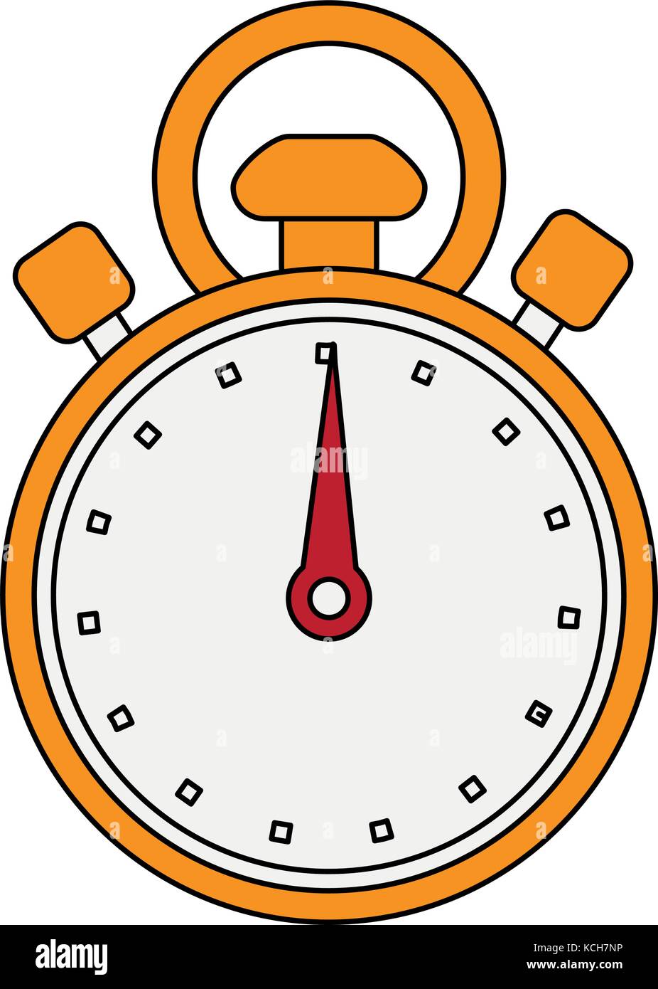 Timer chronometer symbol Stock Vector Image & Art - Alamy