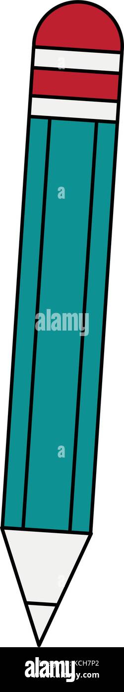 Pencil and ruler Stock Vector Image & Art - Alamy