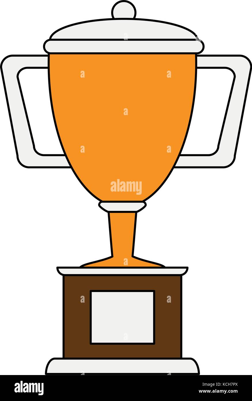Trophy cup symbol Stock Vector Image & Art - Alamy