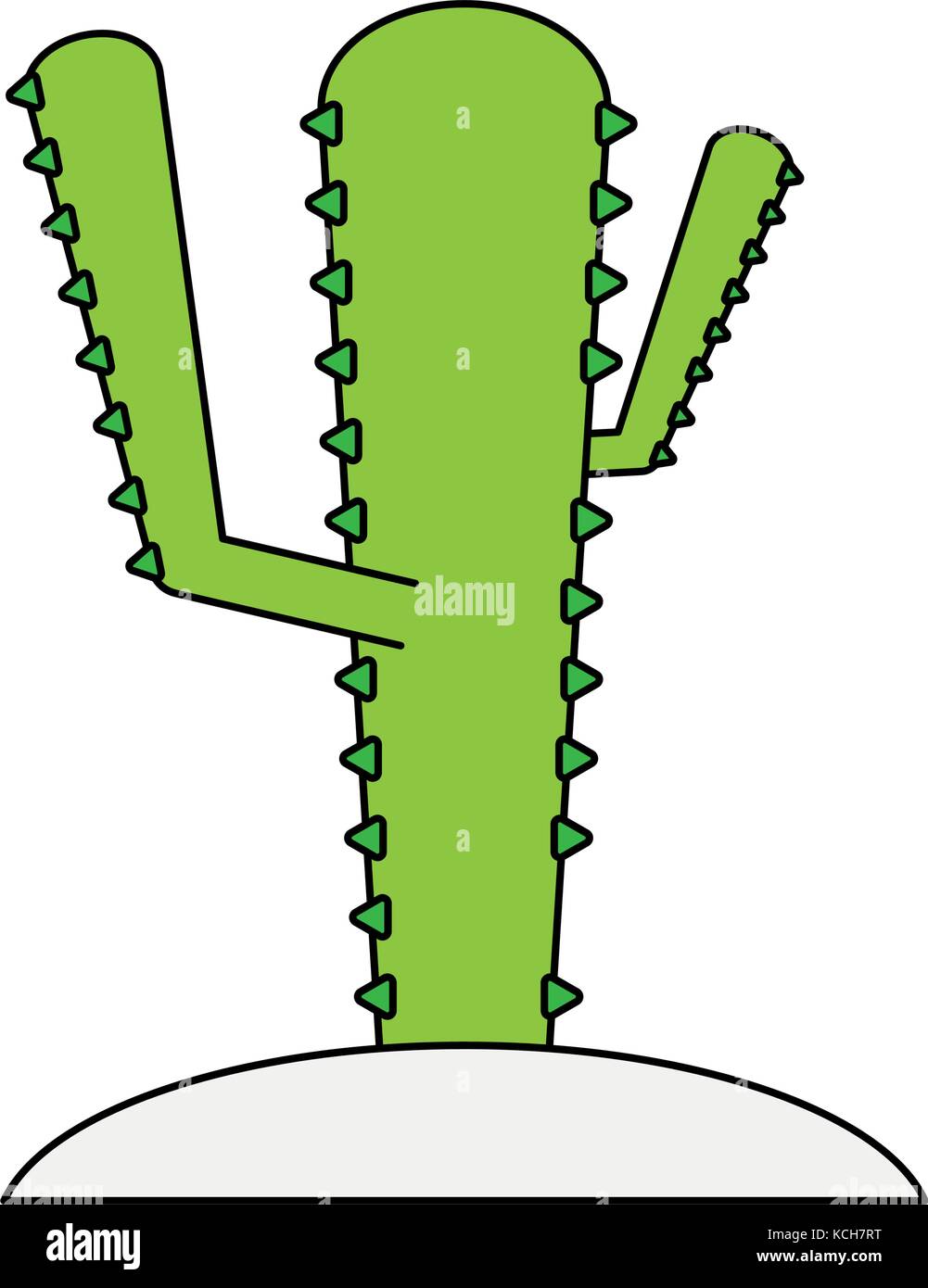 Cactus desert plant Stock Vector Image & Art - Alamy