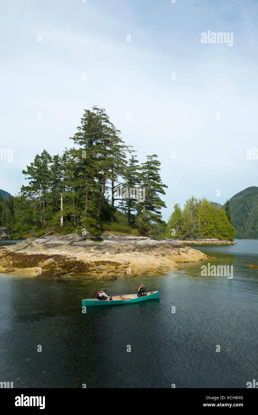 Burdwood islands, in the Broughton Archipelago, off northern Vancouver