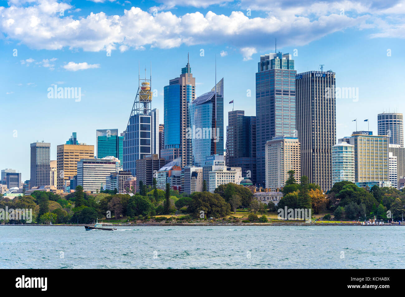 The Sydney city skyline, NSW, Australia Stock Photo - Alamy