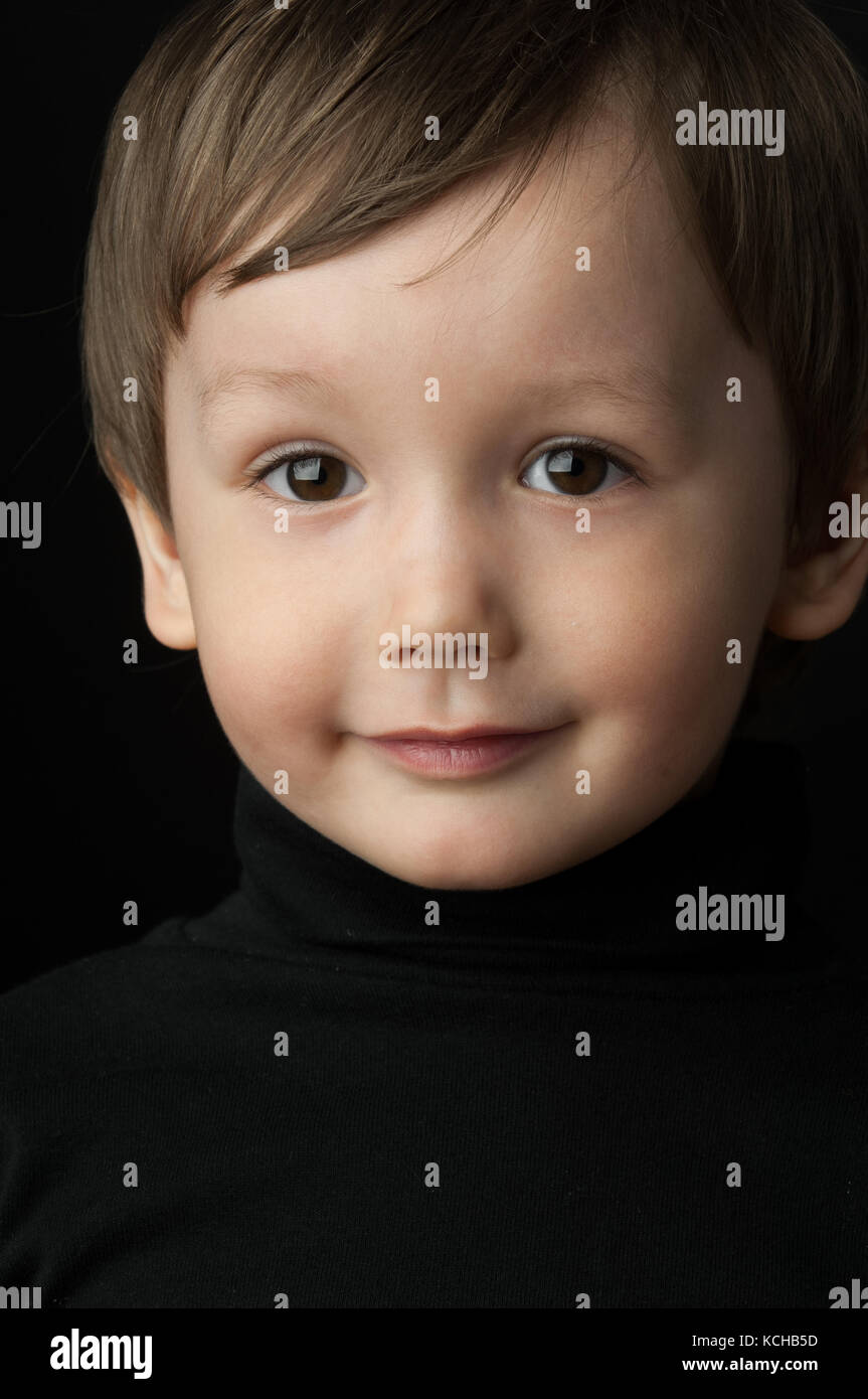 Little boy funny face black hires stock photography and images Alamy