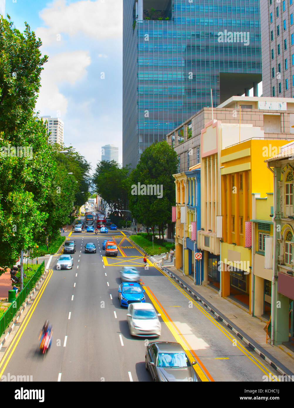 Singapore highway work hi-res stock photography and images - Alamy