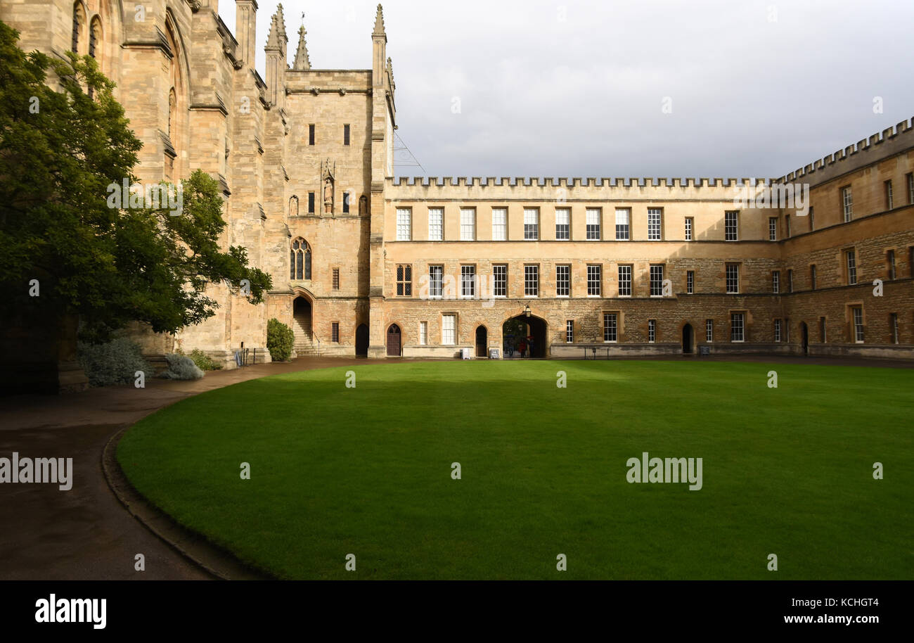 New College Oxford Stock Photo - Alamy