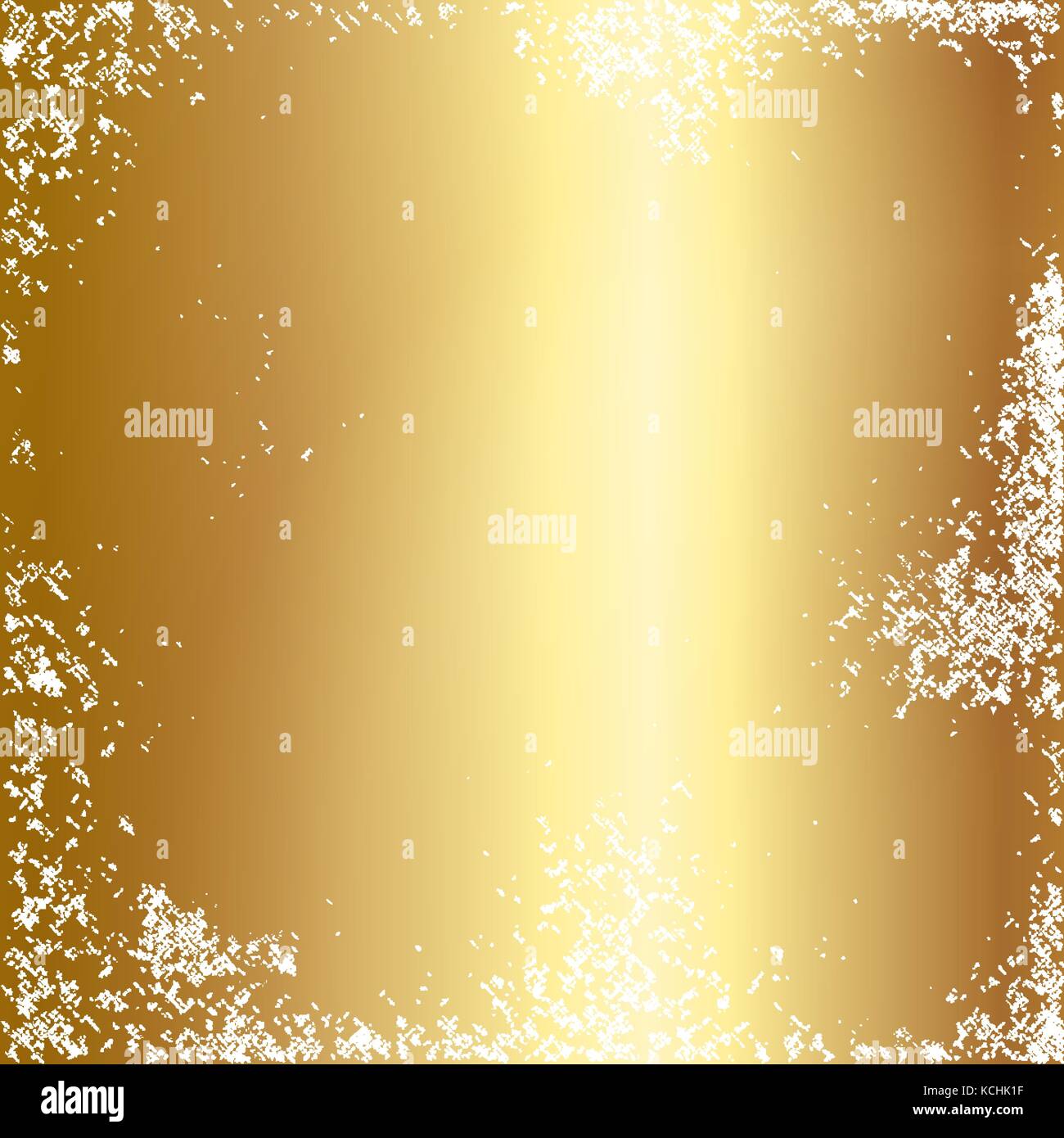 Gold foil texture background. Stock Vector