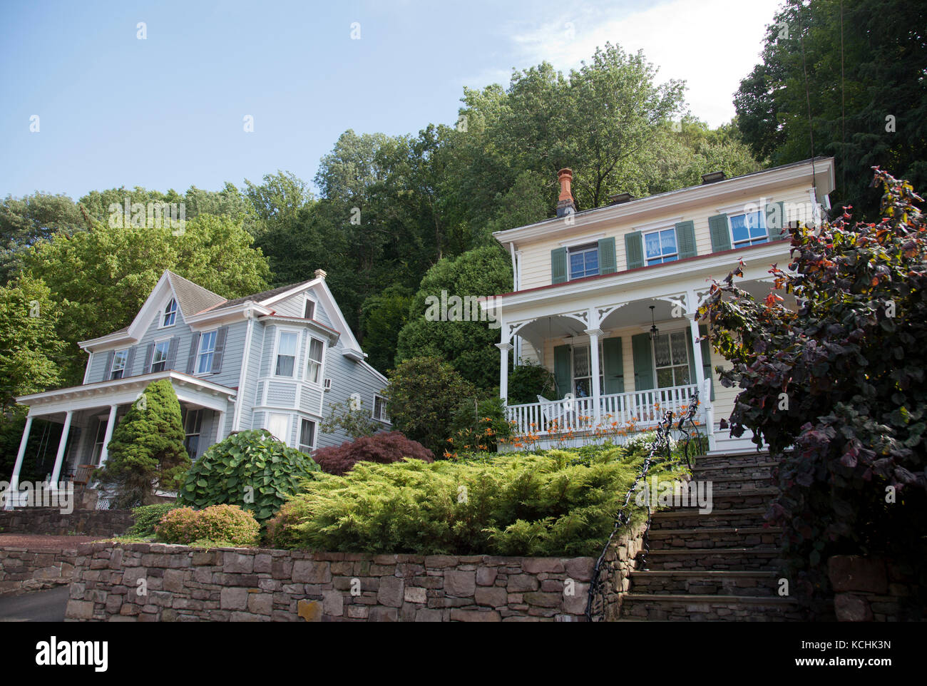 House on River Road in New Hope Pennsylvania USA Stock Photo Alamy