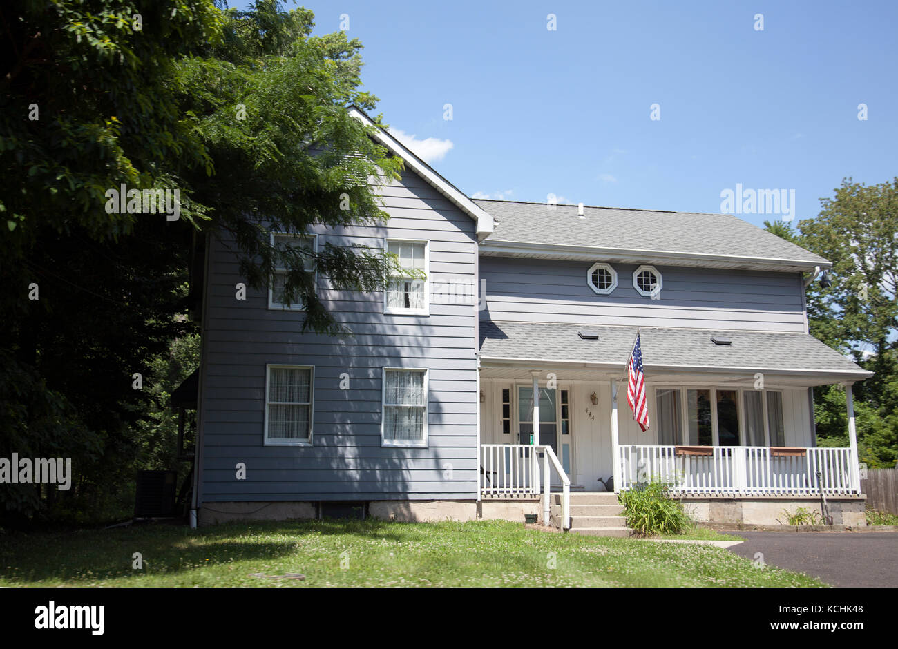 House in Bucks County Pennsylvania USA Stock Photo Alamy