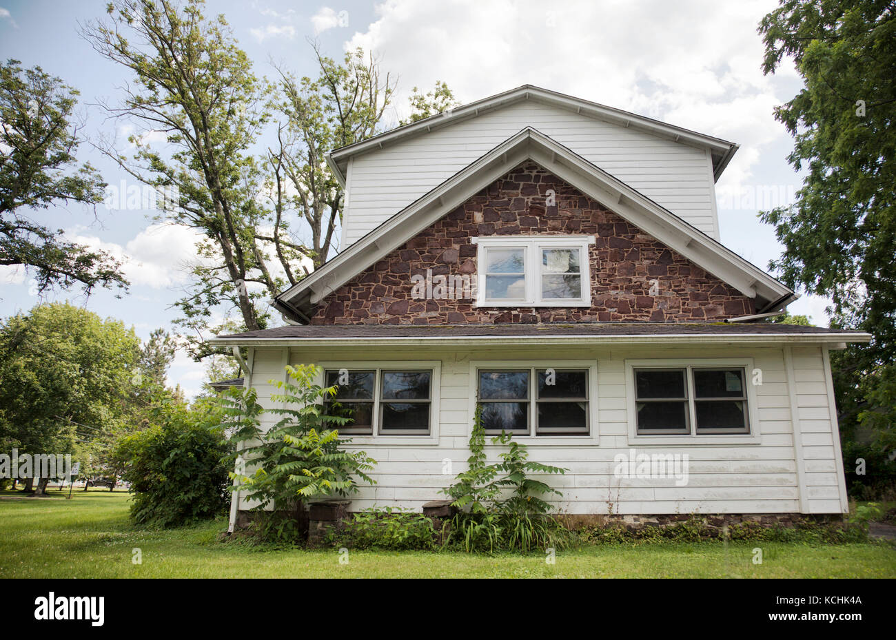 House in Bucks County Pennsylvania USA Stock Photo Alamy