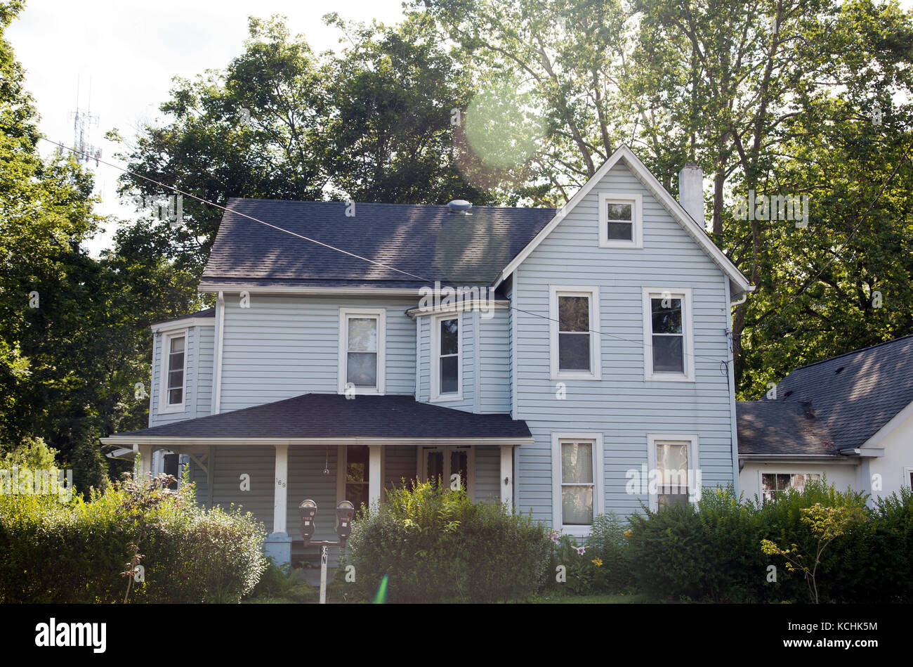 House on River Road in New Hope Town Pennsylvania USA Stock Photo Alamy