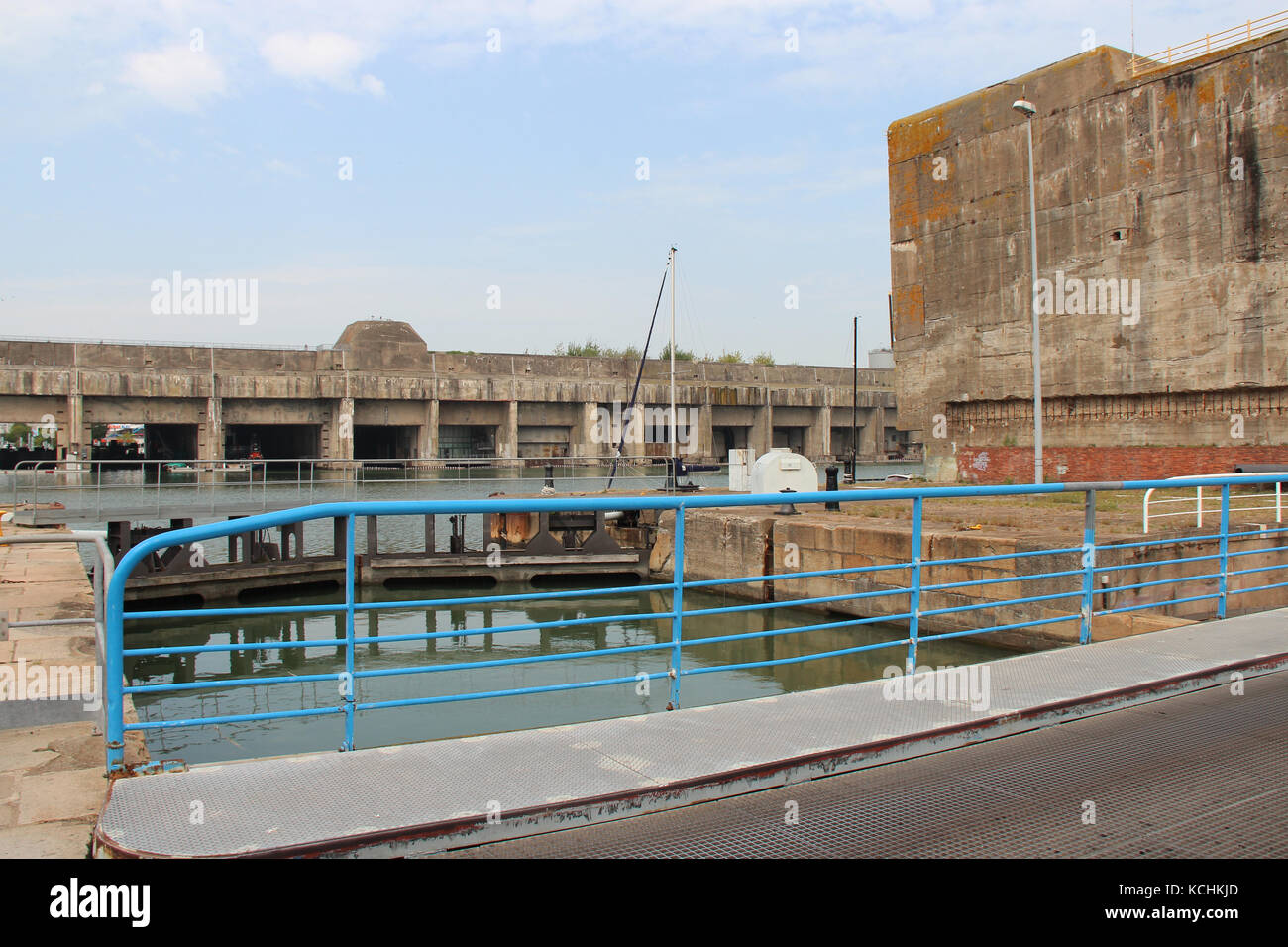 Port of SaintNazaire (France Stock Photo Alamy